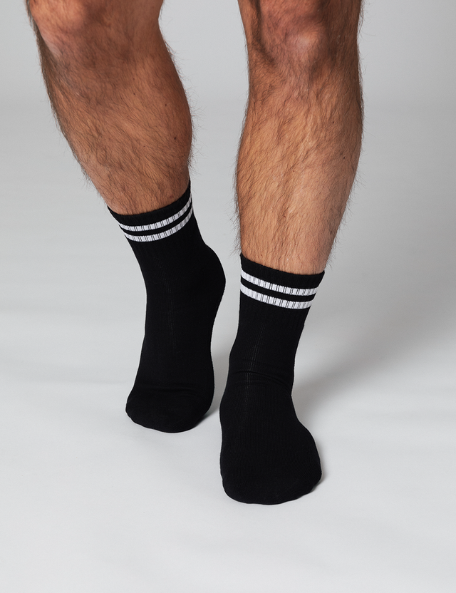 Kurze Tennissocken | 2 Paar | Bio-Baumwolle | Unisex
