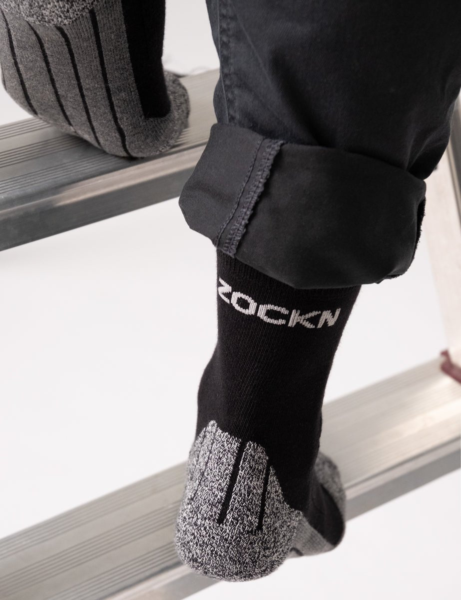 Arbeitssocken | 1 Paar | Bio - Baumwolle | Unisex von ZOCKN