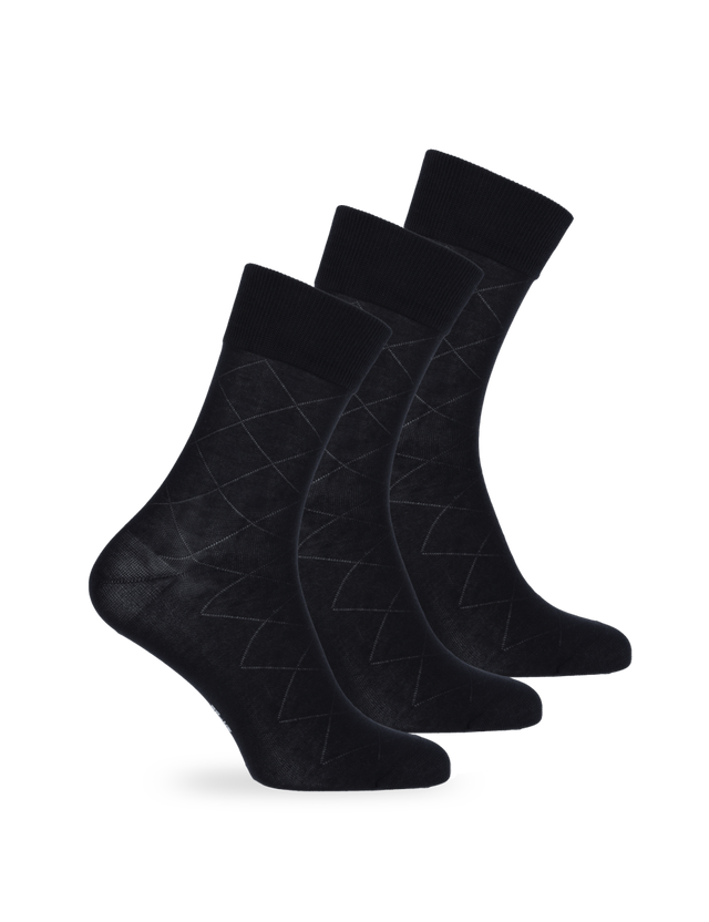 Business Socken Fine I Bio-Baumwolle I 3 Paar I Unisex