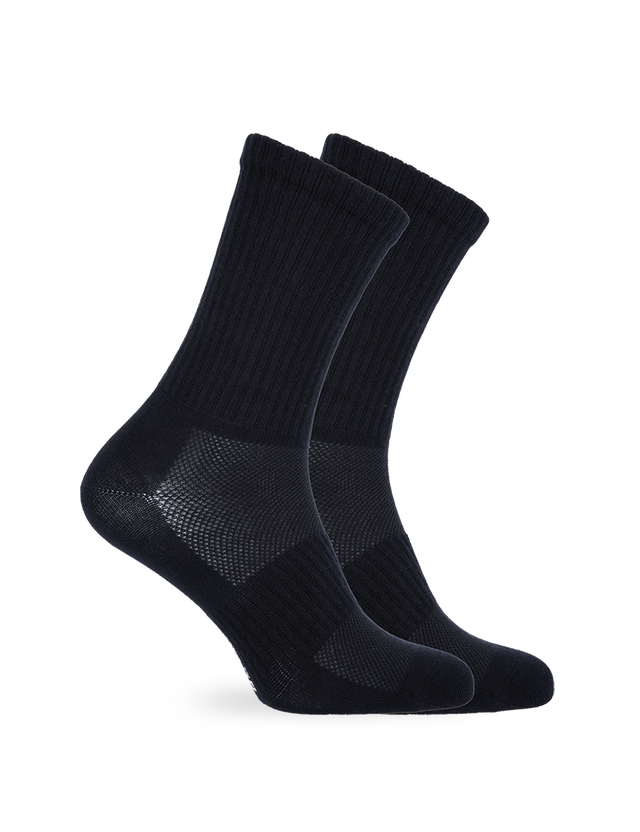 Hohe Sportsocken | 2 Paar | Bio-Baumwolle | Unisex