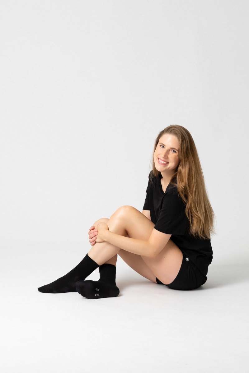 Long Socks | Basic | 6 Paar | Bio - Baumwolle | Unisex von ZOCKN