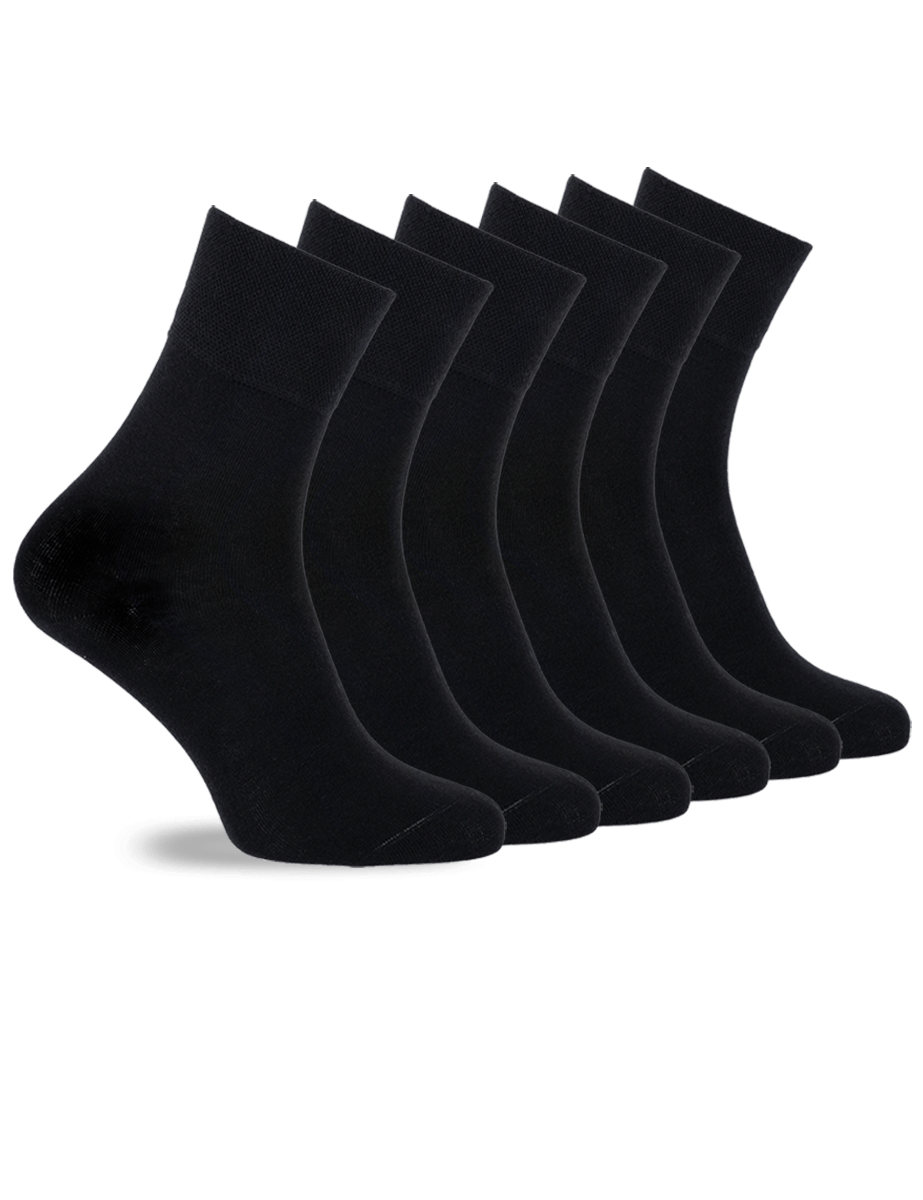 Long Socks | Basic | 6 Paar | Bio - Baumwolle | Unisex von ZOCKN