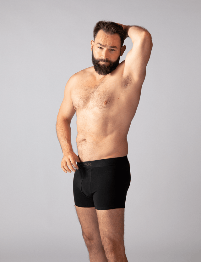 2x Boxershorts Black | 6er-Pack | Schwarz | Bio-Baumwolle von ZOCKN