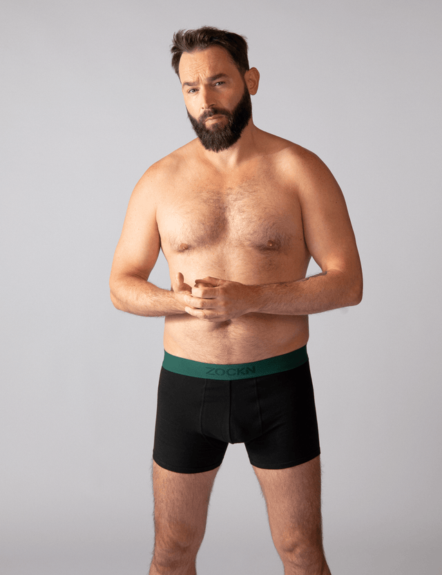 2x Boxershorts Color | 6er-Pack | Grün, Berry, Blau | Bio-Baumwolle von ZOCKN