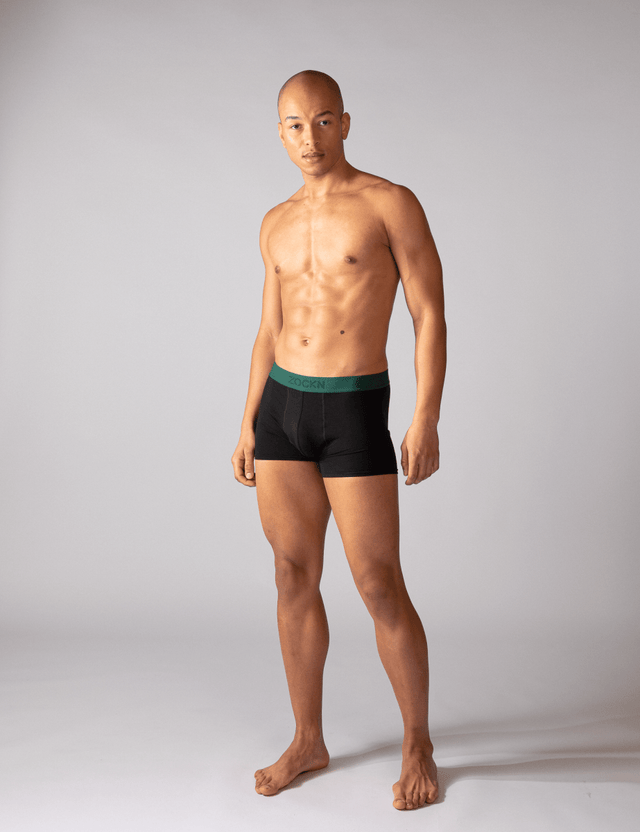 2x Boxershorts Color | 6er-Pack | Grün, Berry, Blau | Bio-Baumwolle von ZOCKN