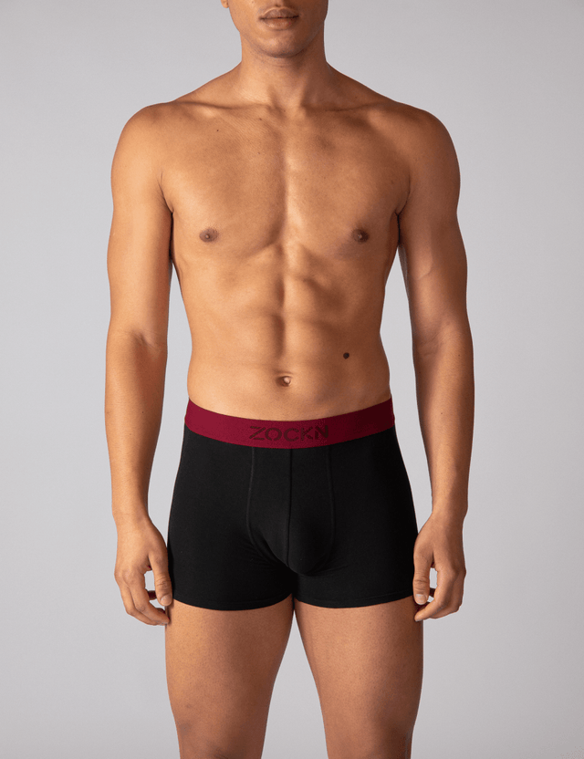 2x Boxershorts Color | 6er-Pack | Grün, Berry, Blau | Bio-Baumwolle von ZOCKN