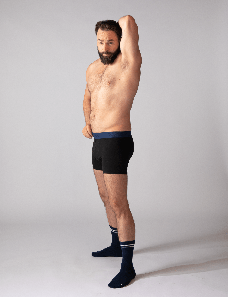 2x Boxershorts Color | 6er-Pack | Grün, Berry, Blau | Bio-Baumwolle von ZOCKN