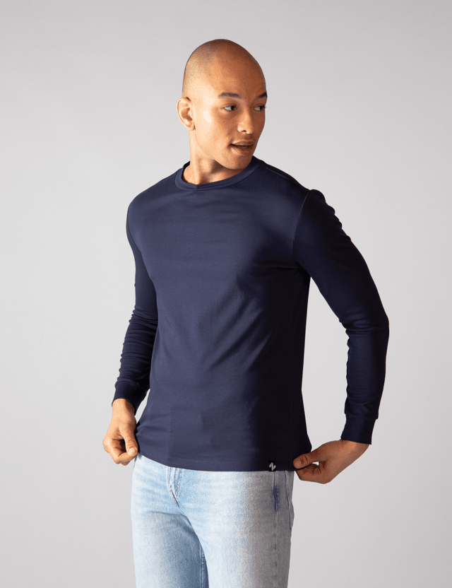 2x Longsleeve Basic | Bio-Baumwolle von ZOCKN