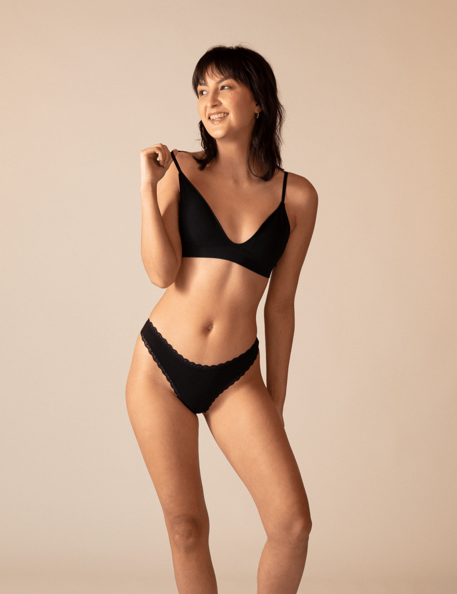 2x Tangas | 3er-Pack | mit Spitze von ZOCKN