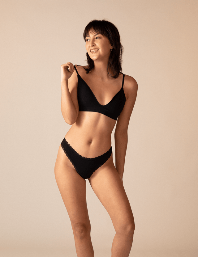 2x Tangas | 3er-Pack | mit Spitze von ZOCKN