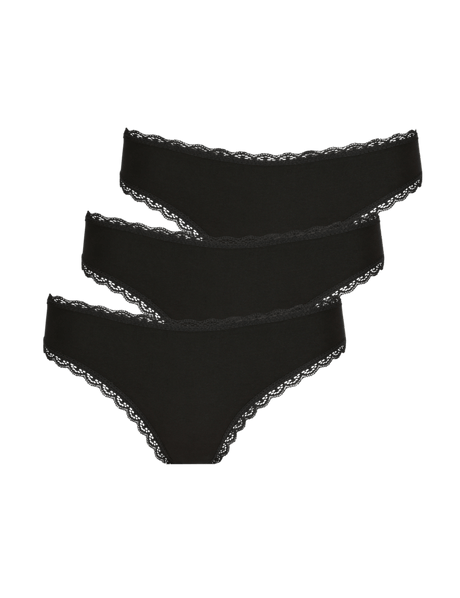 2x Tangas | 3er-Pack | mit Spitze von ZOCKN