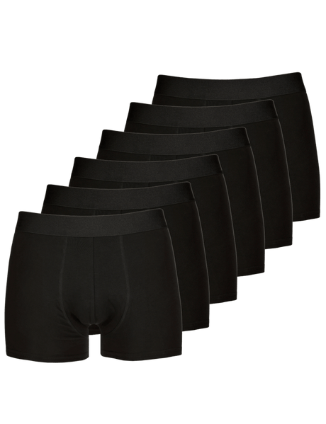 Boxershorts | 6er-Pack | ohne Logo | Bio-Baumwolle von ZOCKN