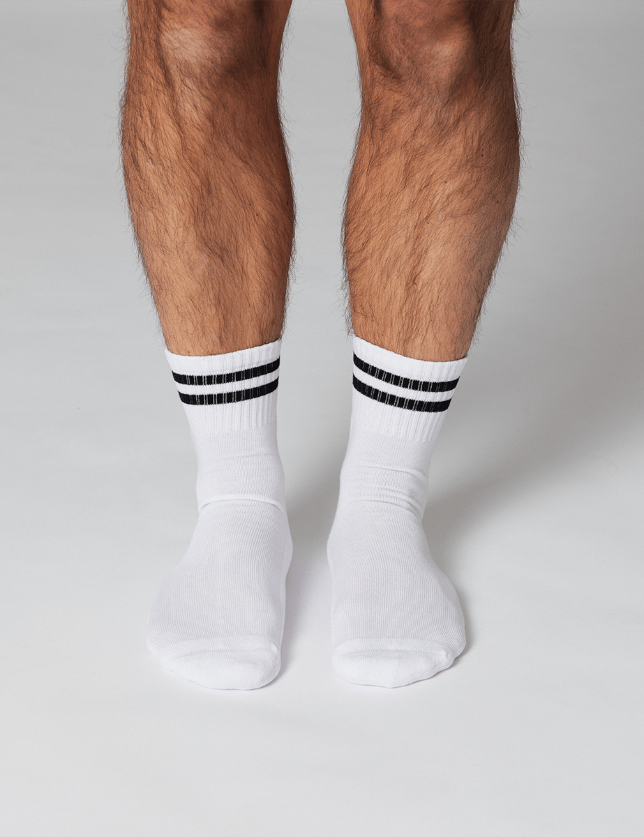 Kurze Tennissocken | 2 Paar | Bio-Baumwolle | Unisex von ZOCKN