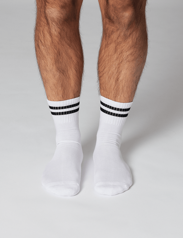 Kurze Tennissocken | 2 Paar | Bio-Baumwolle | Unisex von ZOCKN