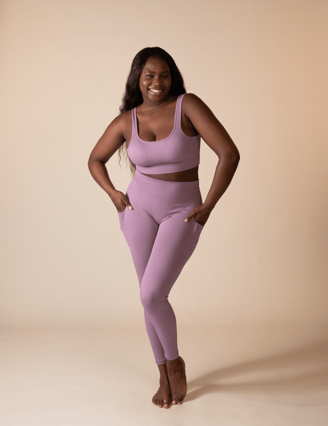 Leggings | Lila | Sporty Line von ZOCKN