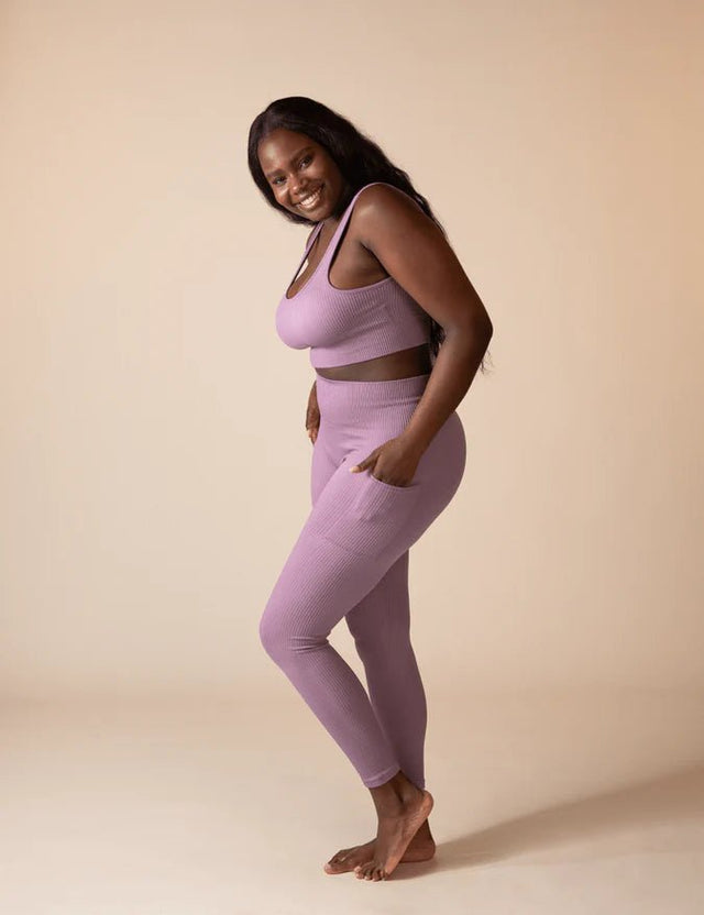 Leggings | Sporty Line | Grün, Lila, Schwarz von ZOCKN