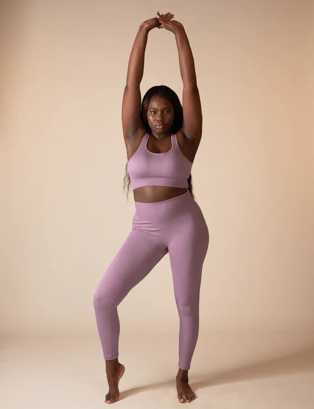 Leggings | Sporty Line | Grün, Lila, Schwarz von ZOCKN