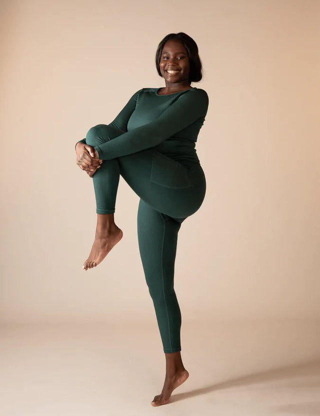 Leggings | Sporty Line | Grün, Lila, Schwarz von ZOCKN