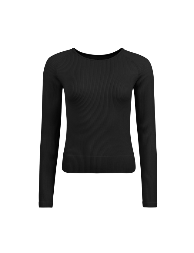 Longsleeve | Basic | Schwarz | Sporty Line von ZOCKN