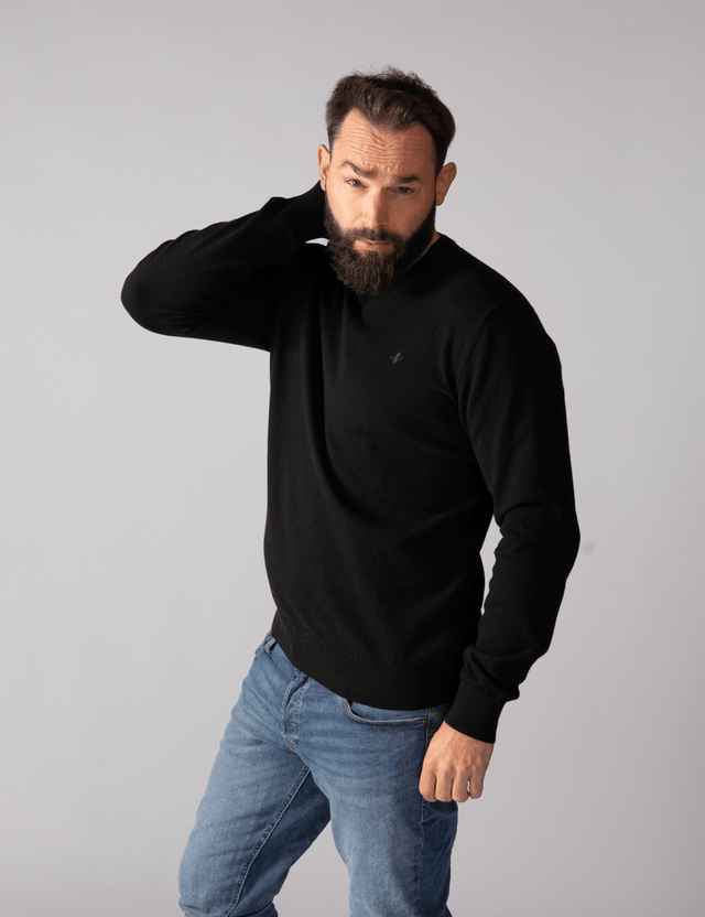 Pullover | Round-Neck | Schwarz von ZOCKN
