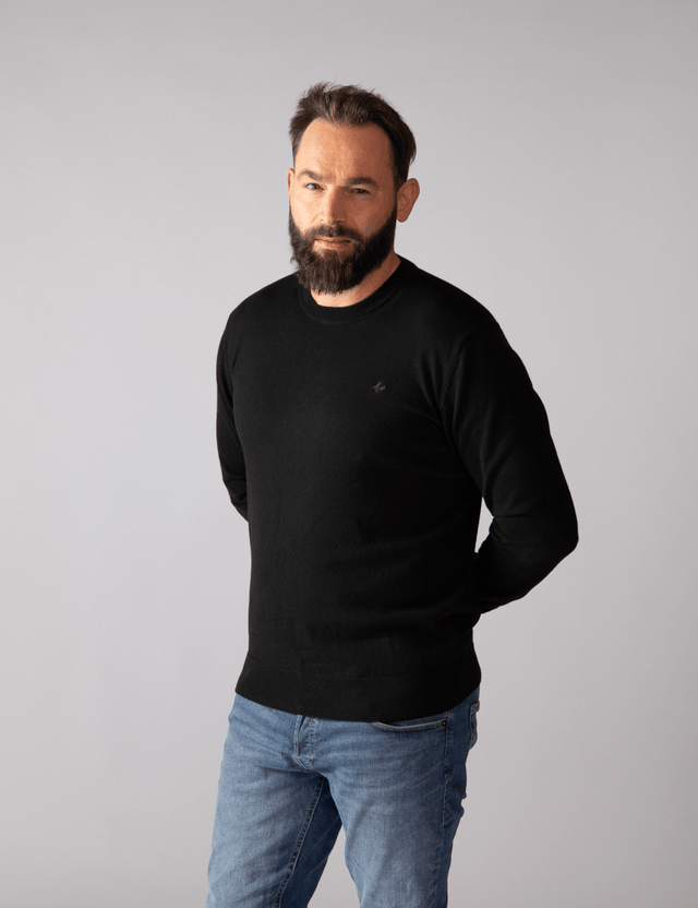 Pullover | Round-Neck | Schwarz von ZOCKN