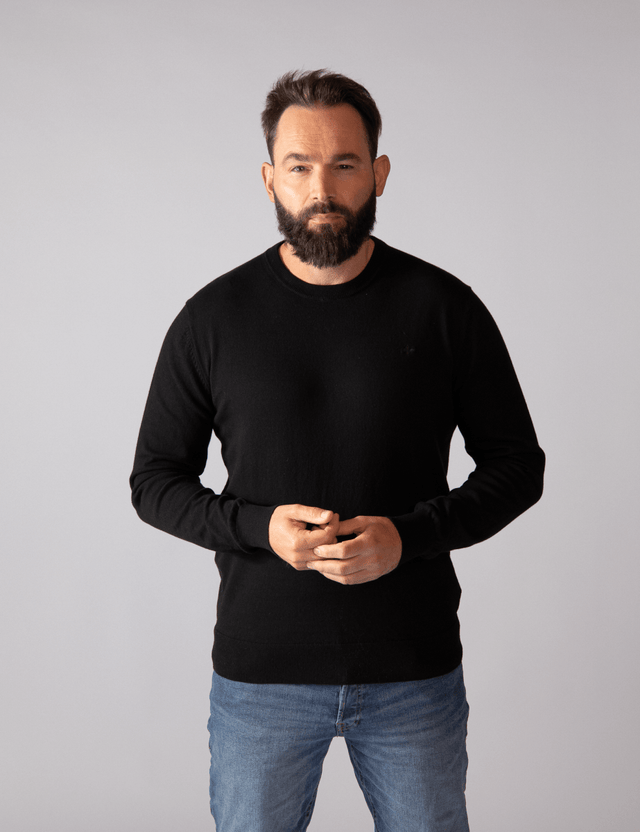 Pullover | Round-Neck | Schwarz von ZOCKN