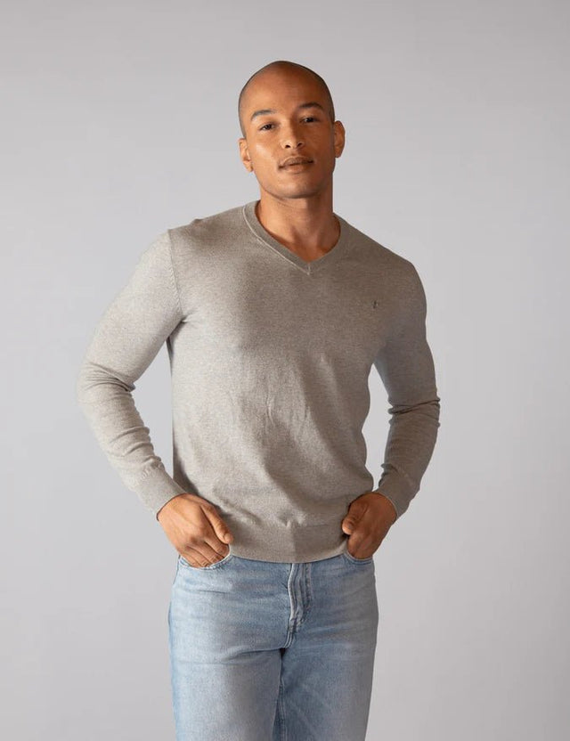 Pullover | V-Neck | Schwarz, Blau, Grau von ZOCKN