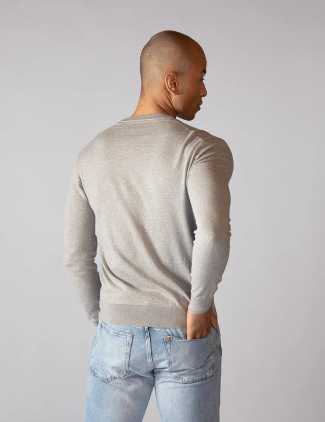 Pullover | V-Neck | Schwarz, Blau, Grau von ZOCKN