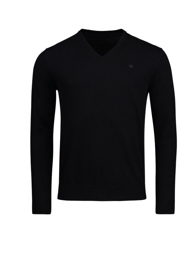 Pullover | V-Neck | Schwarz von ZOCKN