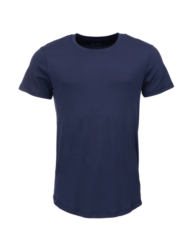 T-Shirt | Curved | Schwarz, Weiß, Beige, Blau | Für Männer von ZOCKN