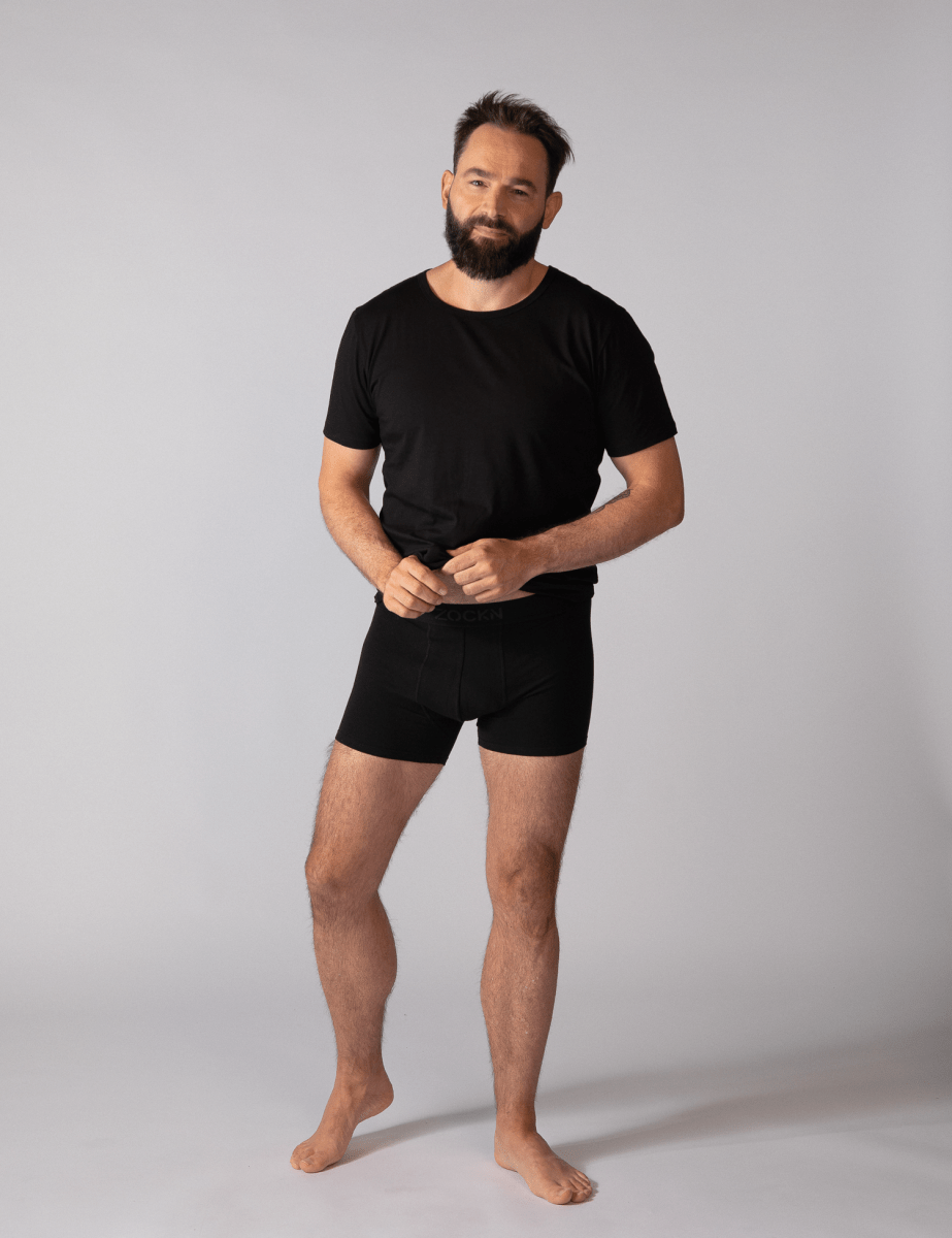 Unterziehshirts | 3er-Pack | Rundhals | Bio-Baumwolle von ZOCKN