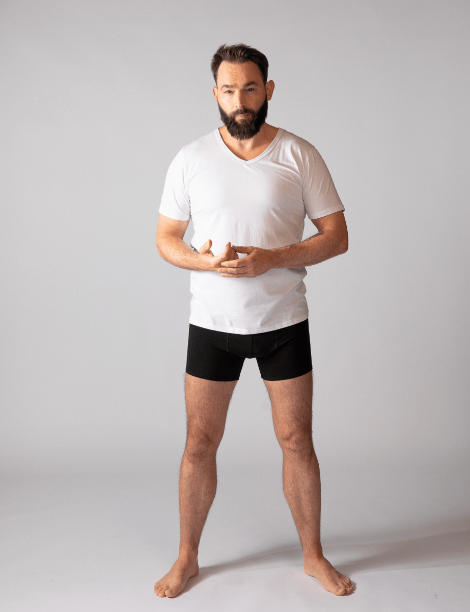 Unterziehshirts | 3er-Pack | V-Ausschnitt | Bio-Baumwolle von ZOCKN