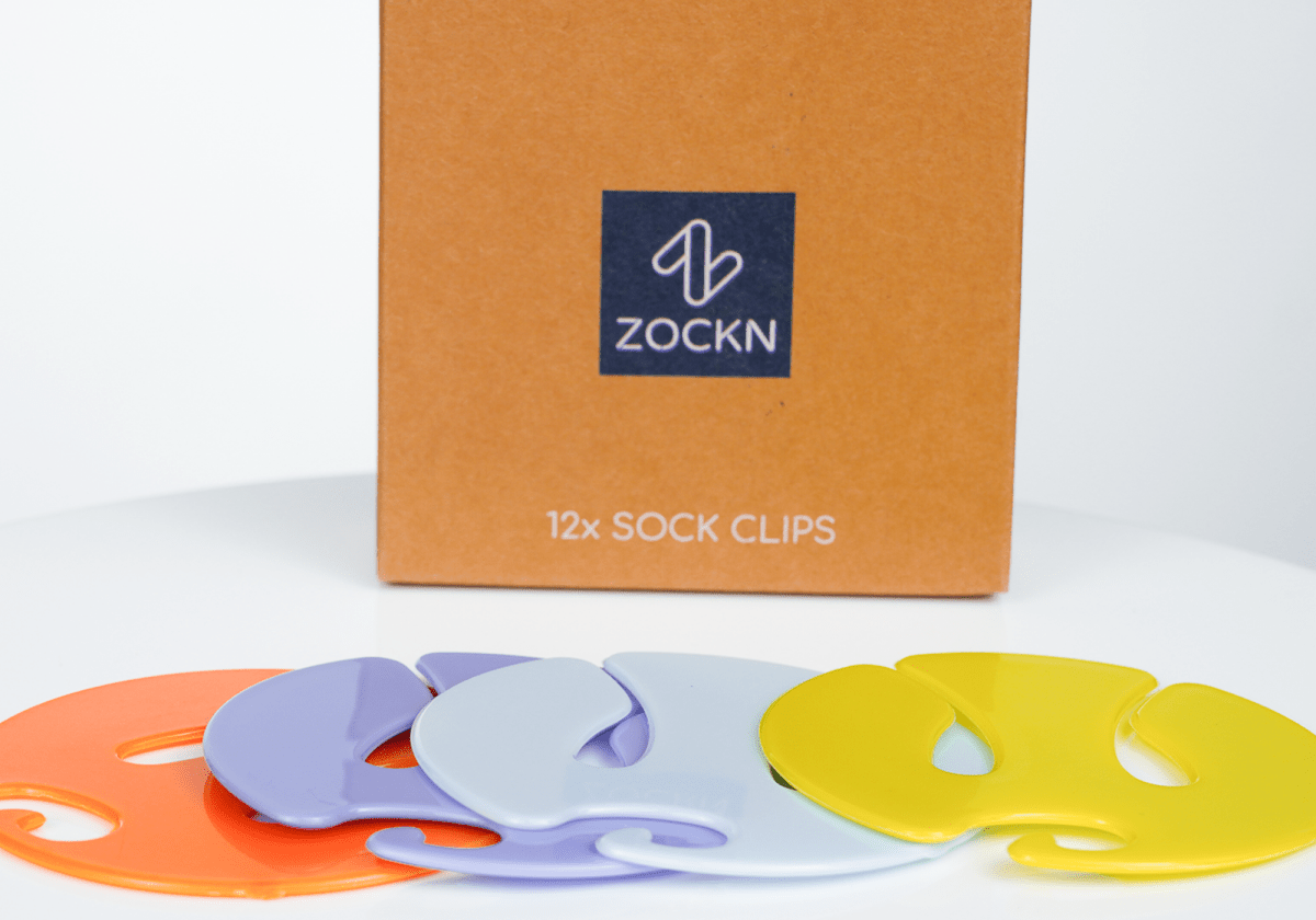 Der ZOCKN Sockenclip im Einsatz: Schluss mit dem Socken-Chaos! - ZOCKN
