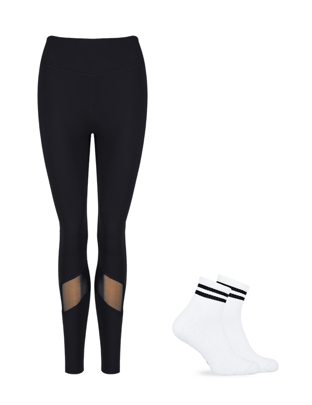 Bundle: Basic Leggings + Kurze Tennissocken von ZOCKN