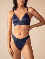 Bundle: Satin Tanga 2er Set + Satin Bra von ZOCKN