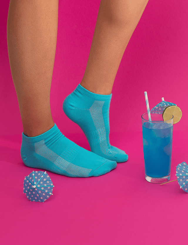 Cocktail Sneakersocken | 2 Paar | Bio-Baumwolle | Unisex von ZOCKN