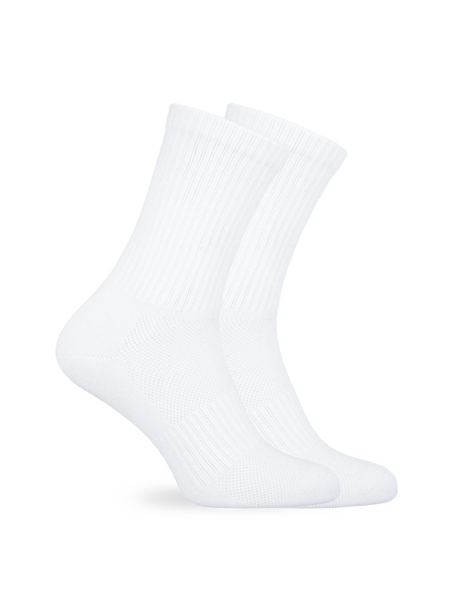 Hohe Sportsocken | 2 Paar | Bio-Baumwolle | Unisex