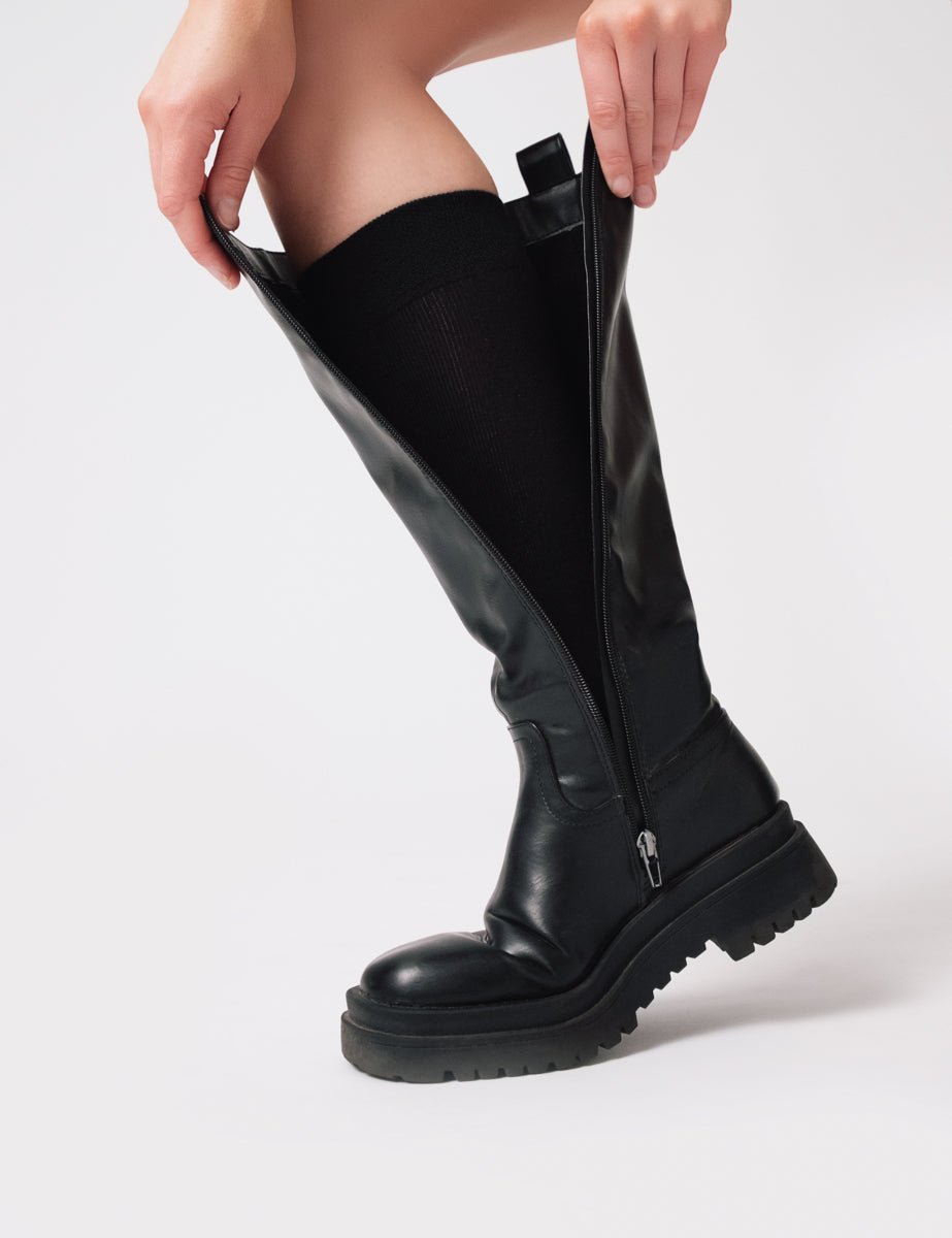 Kniestrümpfe | 1 Paar | Bio - Baumwolle | Unisex von ZOCKN