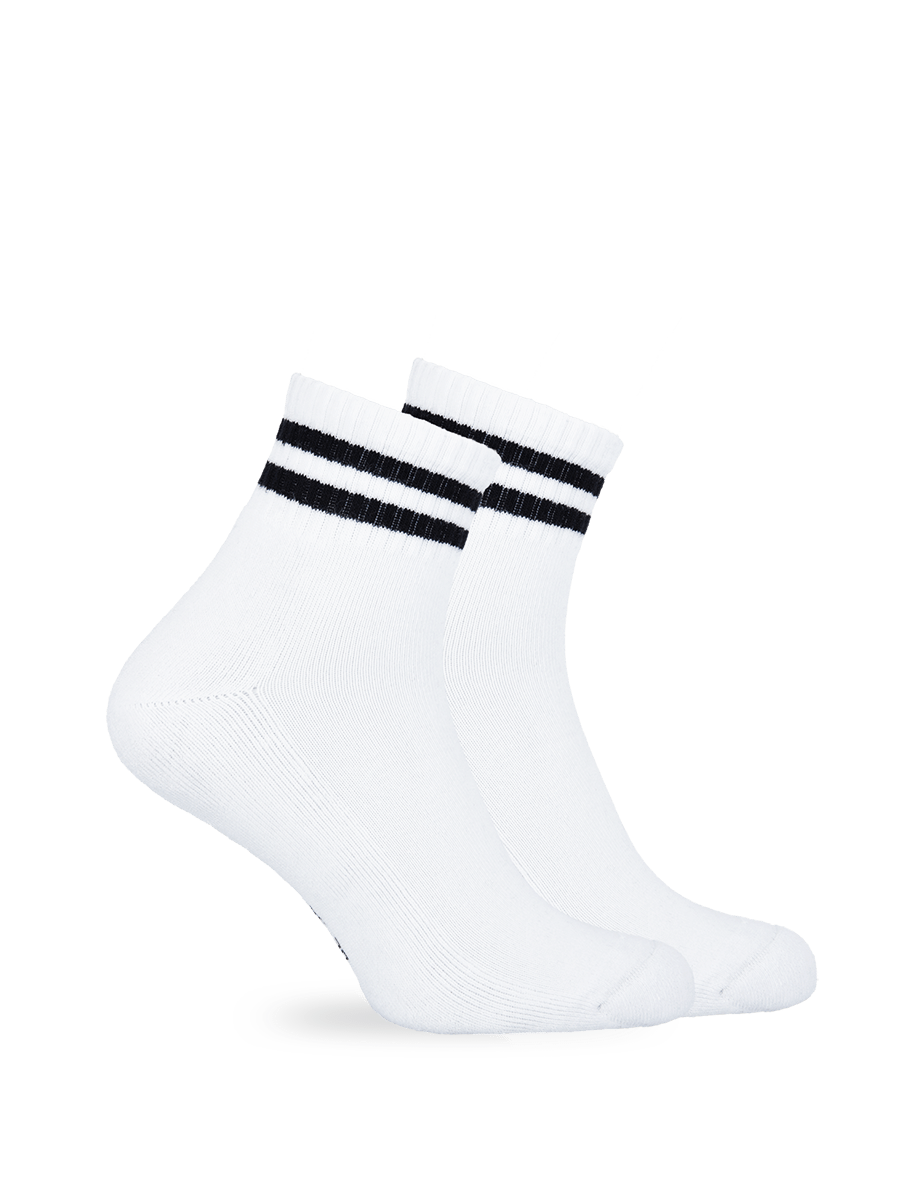 Kurze Tennissocken | 2 Paar | Bio-Baumwolle | Unisex von ZOCKN