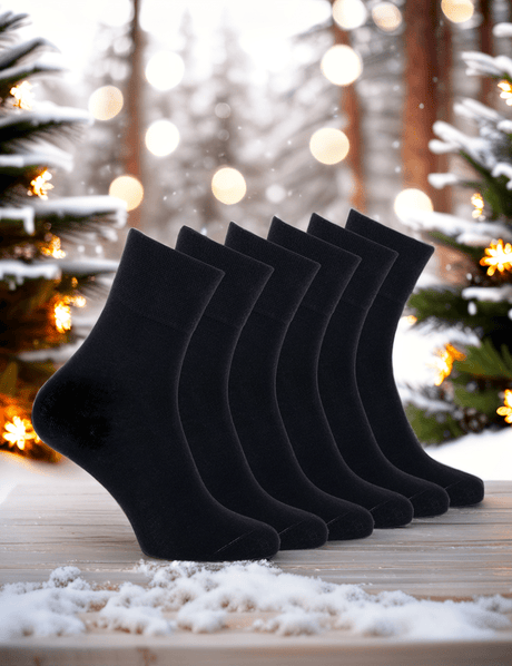 Long Socks | Basic | 6 Paar | Bio - Baumwolle | Unisex von ZOCKN