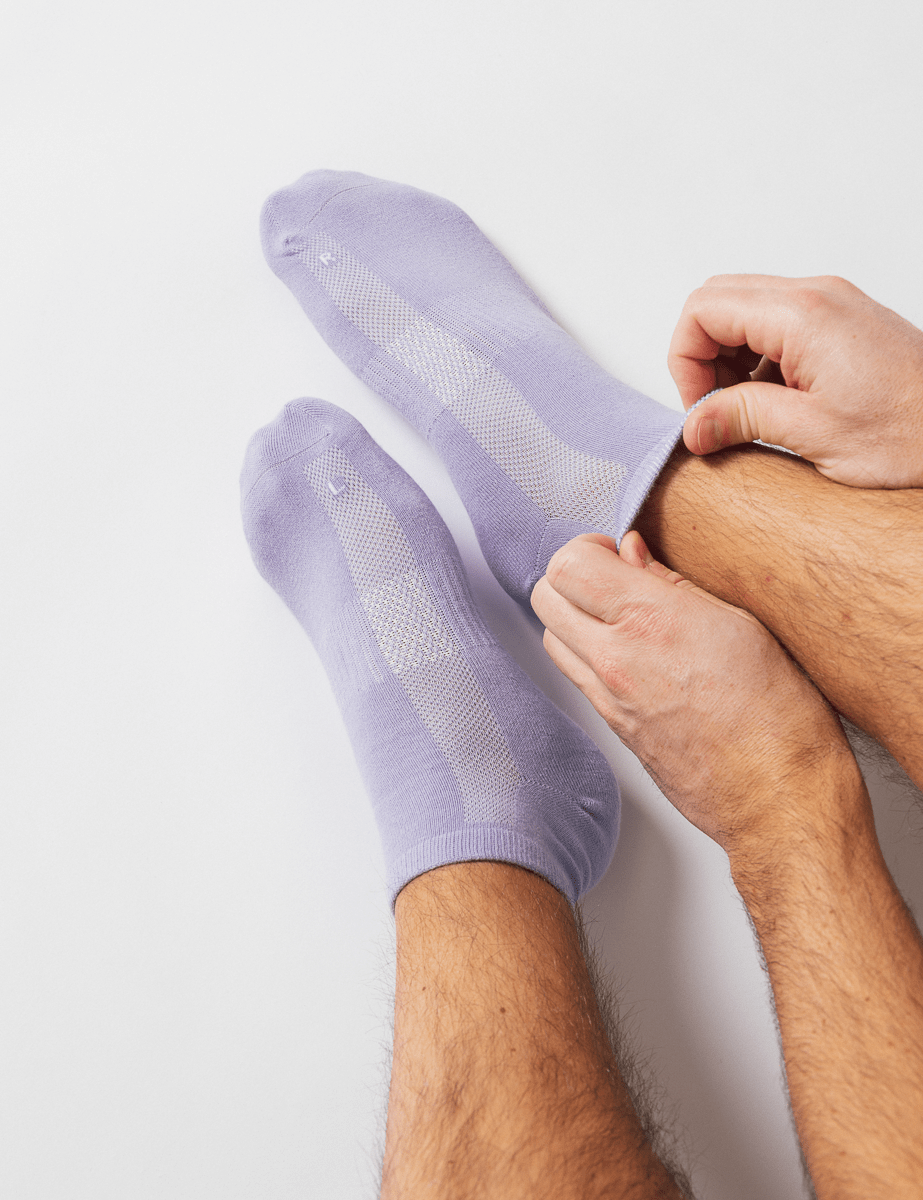 Sneakersocken | 2 Paar | Ice Cream | Bio-Baumwolle | Unisex von ZOCKN