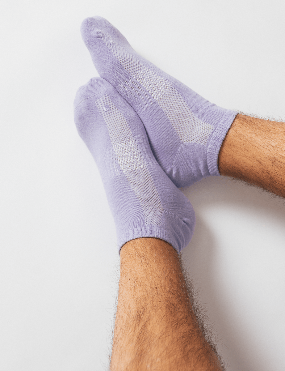 Sneakersocken | 2 Paar | Ice Cream | Bio-Baumwolle | Unisex von ZOCKN