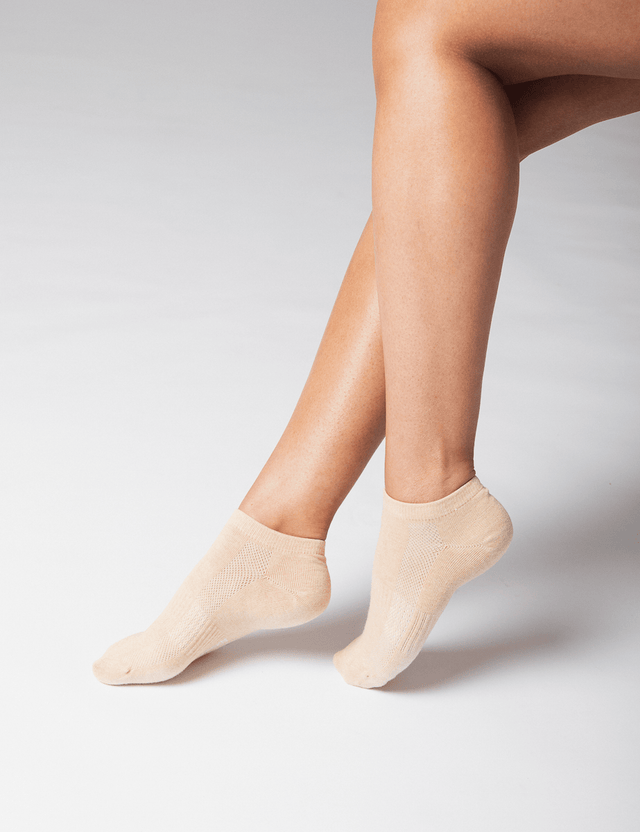 Sneakersocken | 6 Paar | IndiDye® | Blau/Beige/Blush | Unisex | pflanzlich gefärbt von ZOCKN