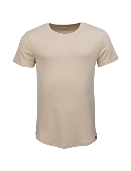 T-Shirt | Curved | Schwarz, Weiß, Beige, Blau | Für Männer von ZOCKN