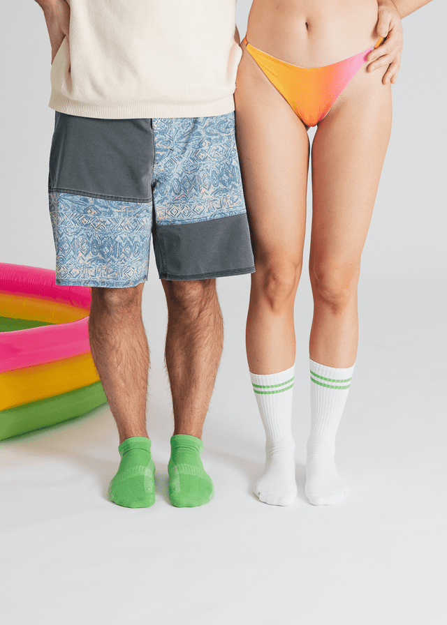 Tennissocken | 2 Paar | Cocktail Collection | Bio-Baumwolle | Unisex von ZOCKN