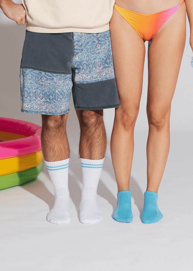 Tennissocken | 2 Paar | Cocktail Collection | Bio-Baumwolle | Unisex von ZOCKN