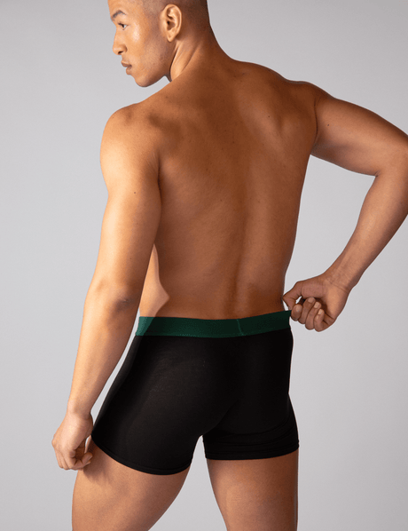 2x Boxershorts Color | 6er-Pack | Grün, Berry, Blau | Bio-Baumwolle von ZOCKN