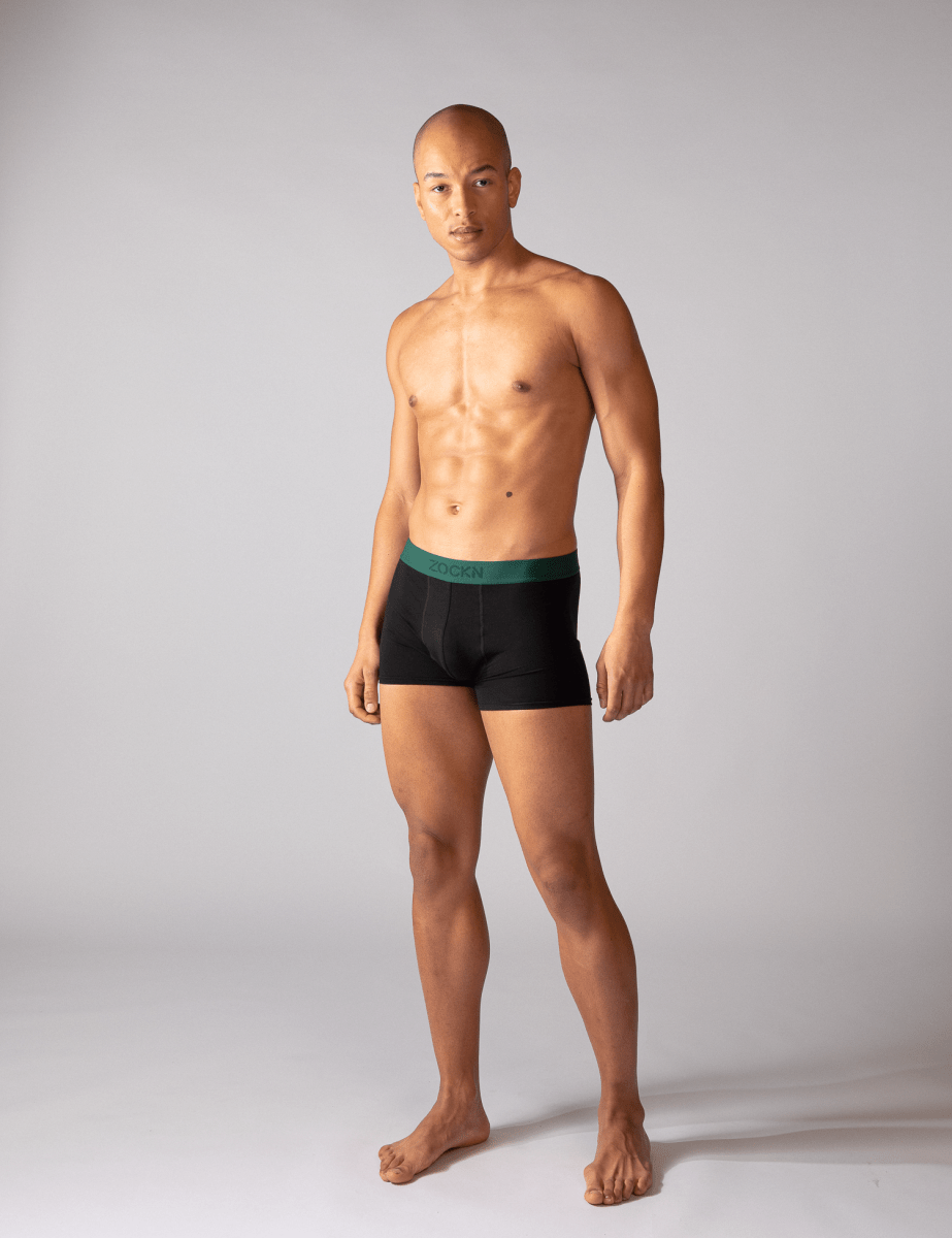 2x Boxershorts Color | 6er-Pack | Grün, Berry, Blau | Bio-Baumwolle von ZOCKN