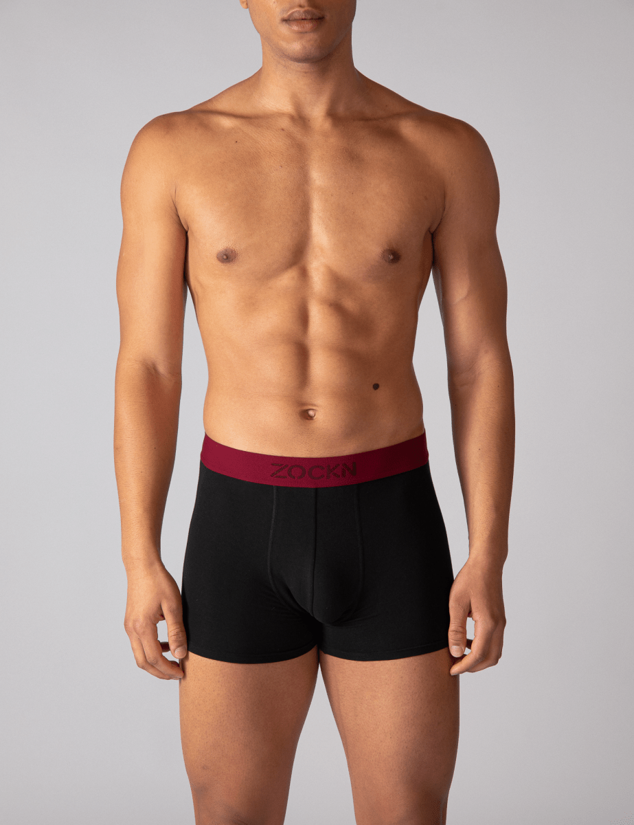 2x Boxershorts Color | 6er-Pack | Grün, Berry, Blau | Bio-Baumwolle von ZOCKN