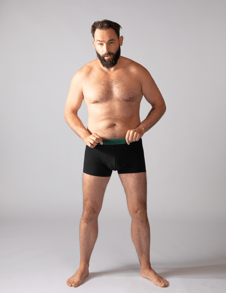 2x Boxershorts Color | 6er-Pack | Grün, Berry, Blau | Bio-Baumwolle von ZOCKN